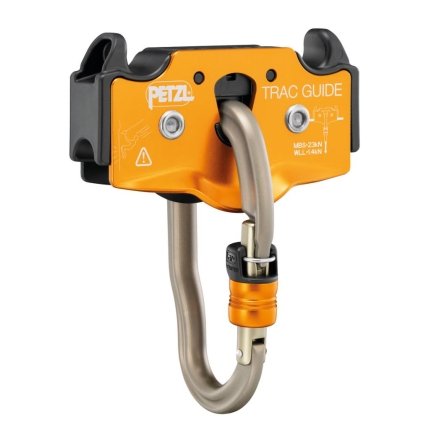 Petzl Trac Guide Polea de resistencia óptima para parques de cuerdas