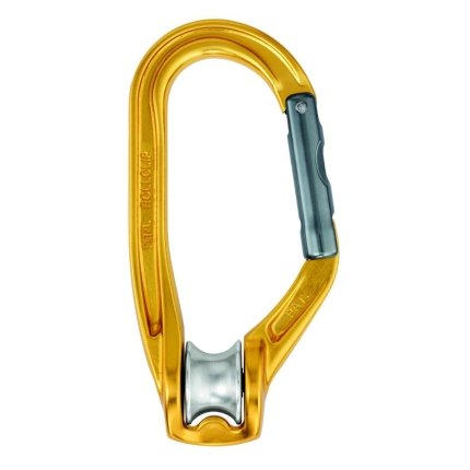 Petzl ROLLCLIP A Mosquetón con polea integrada