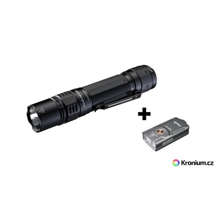 PD36R Pro Linterna + E03R V2.0 Linterna (Azul) Linterna de seguridad