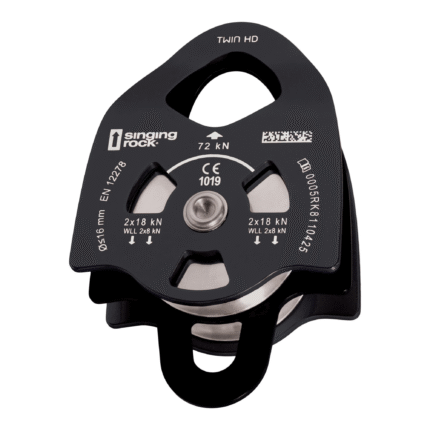 PULLEY TWIN HD BLACK PULLEY TWIN HD BLACK Polea doble de alta resistencia